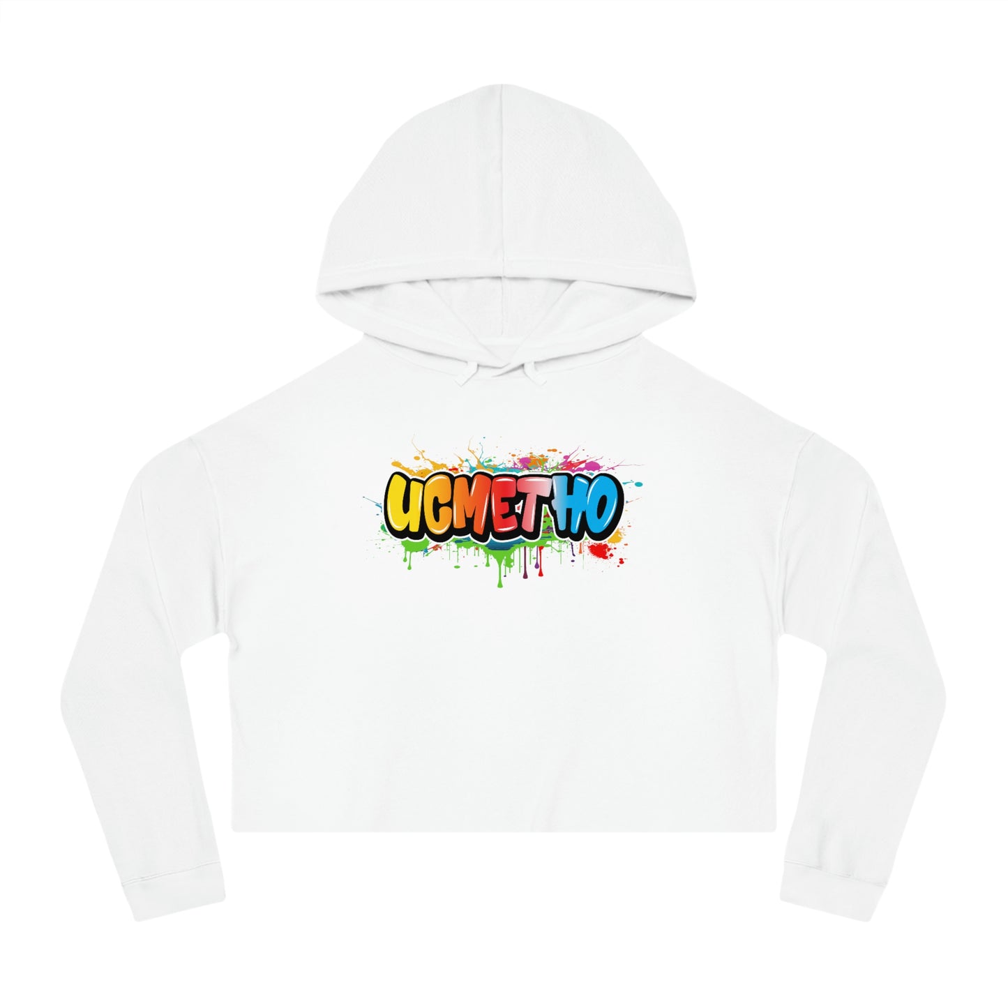 UCMETHO Women’s Cropped Hooded Sweatshirt