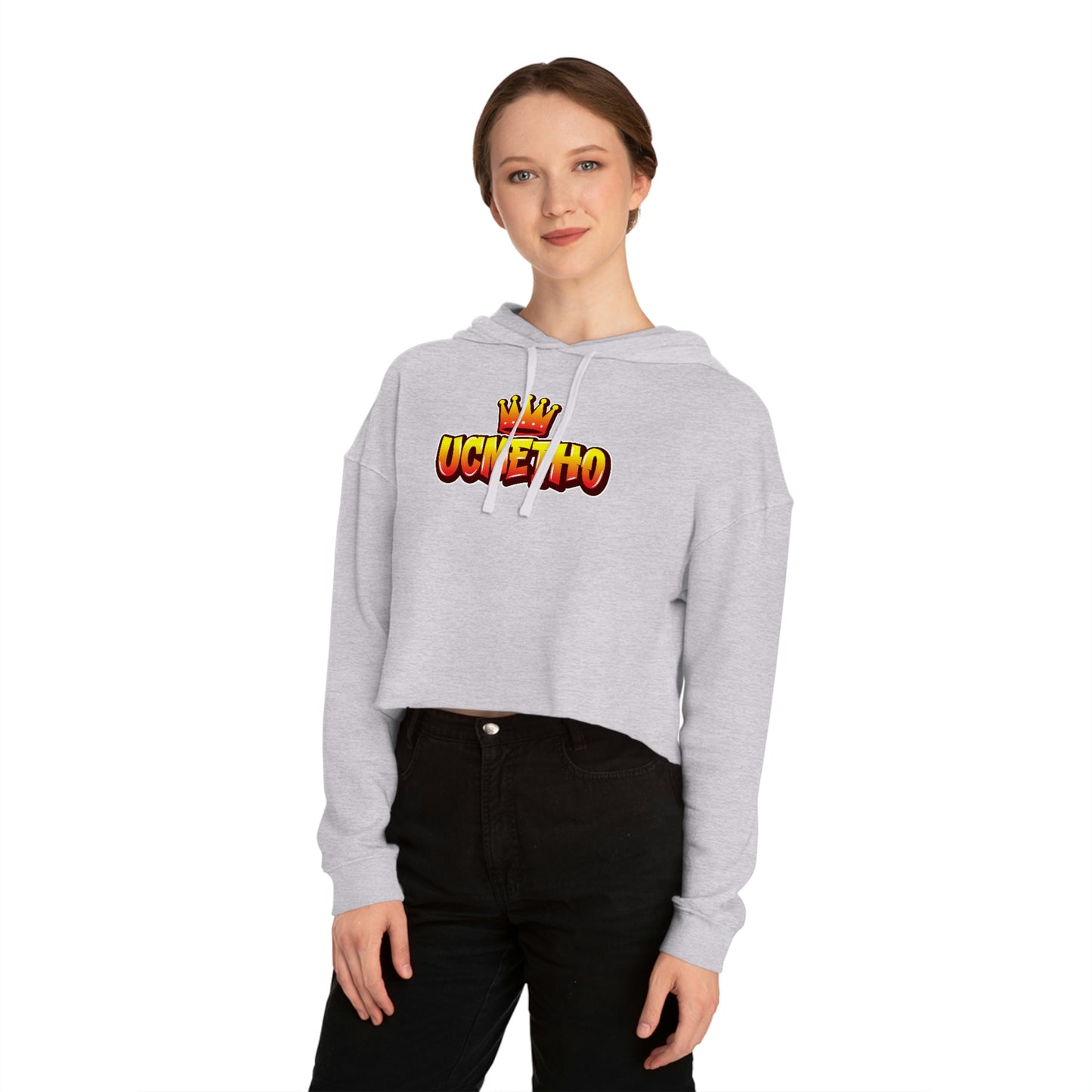 UCMETHO Women’s Cropped Hooded Sweatshirt