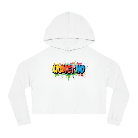 UCMETHO Women’s Cropped Hooded Sweatshirt